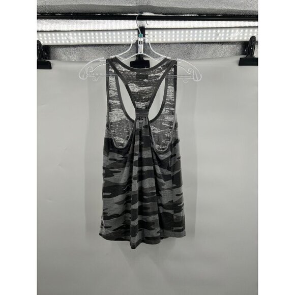 Maurices 24/7 Scoop Neck Gray/Black Camo Racerback Tank Top Size Small - Picture 5 of 9